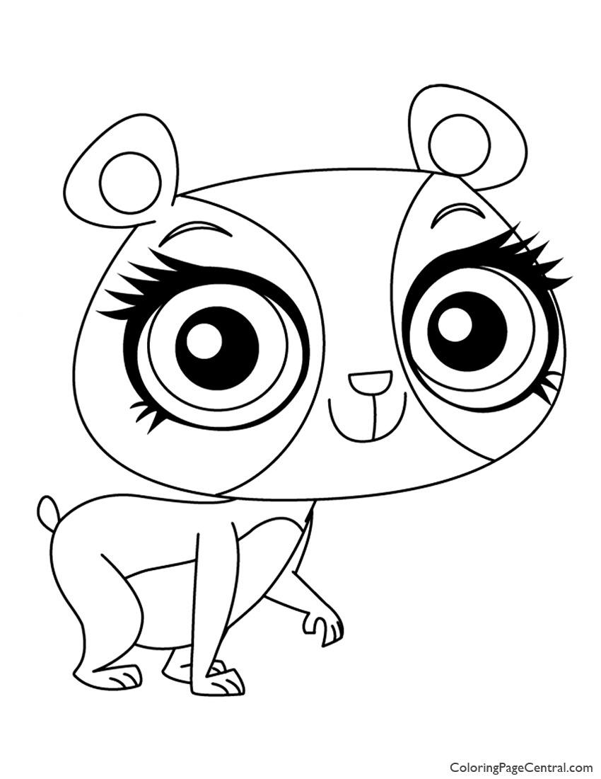 850x1100 Littlest Pet Shop Penny Ling Coloring Page Coloring Page Central