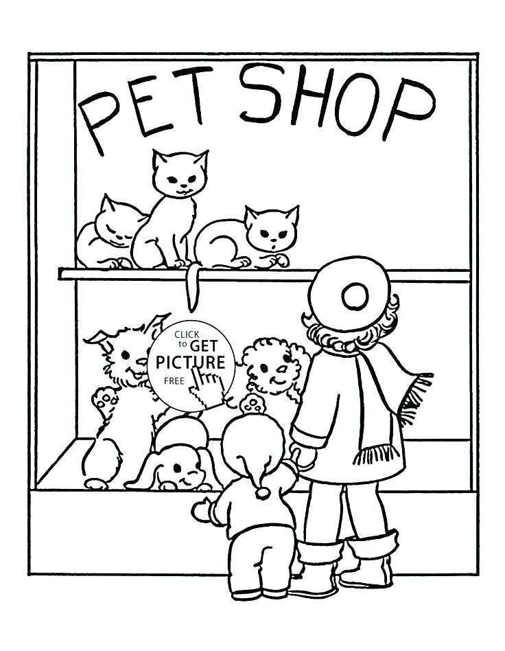 736x948 Pet Shop Coloring Pages Free Free Puppy Coloring Pages Pet Shop