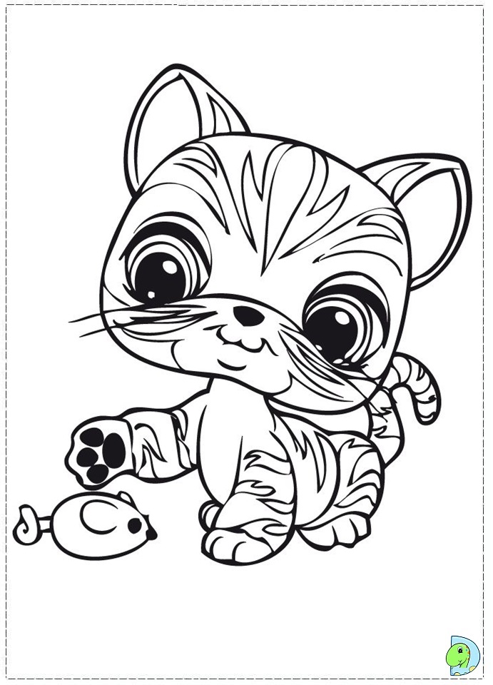 691x960 Pet Shop Coloring Pages