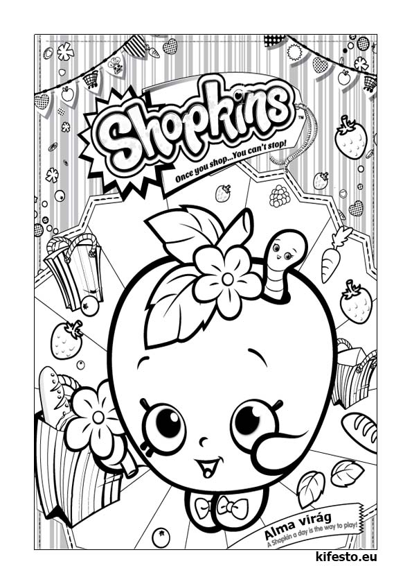 Printable Shopkins Coloring Pages Season 4 New 595x842 Printable Shopkins Coloring Pages Season 4 New