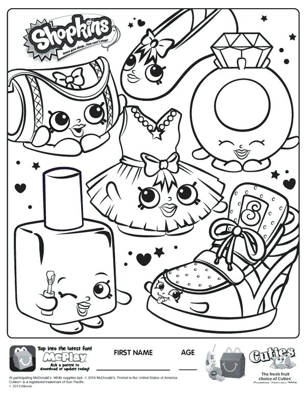 Shopkins Pictures To Color With Coloring Pages Free Shopkins 600x776 Shopkins Pictures To Color With Coloring Pages Free Shopkins