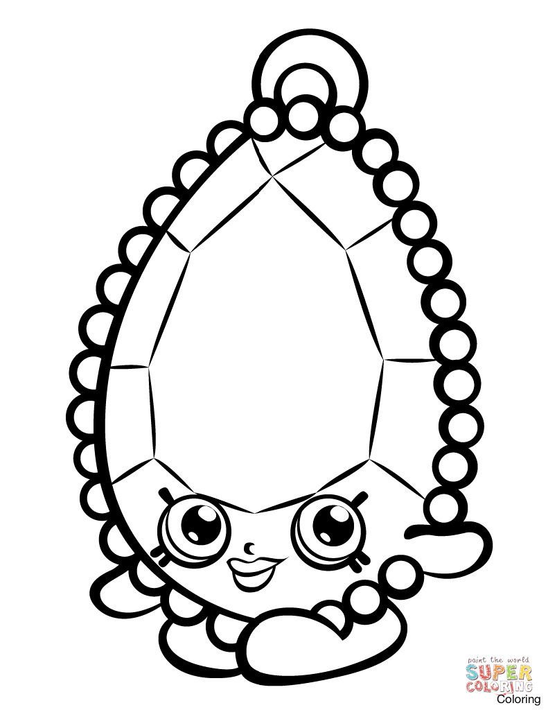 791x1024 Brenda Brooch Shopkin Coloring Page Shopkins Sheet Click The Pages