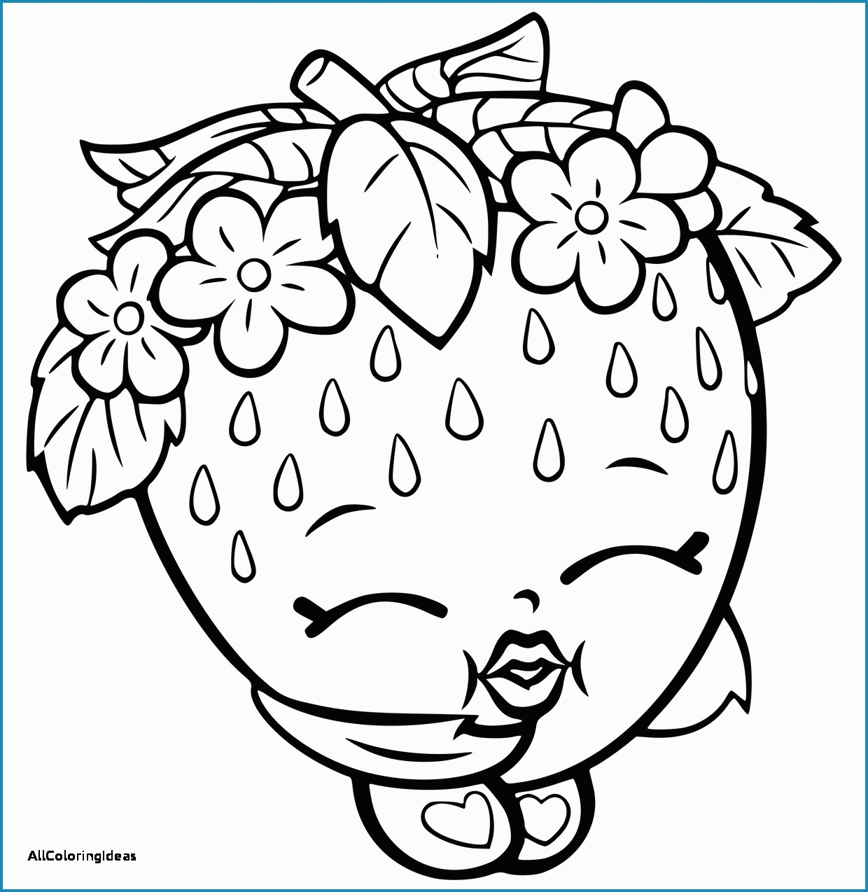 1240x1274 Shopkins Characters Wobbles Coloring Pages Cute Free 3