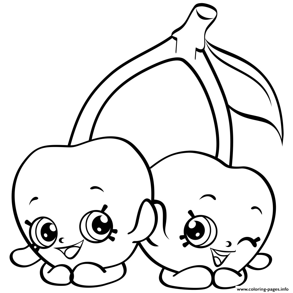 1024x1024 Shopkins Coloring Pages To Print Season 4 28 Images Clipart Inside