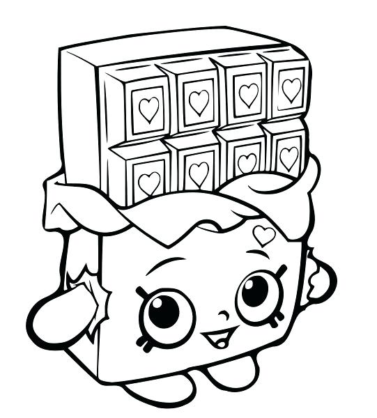 541x600 Shopkins Coloring Pages Limited Sally Scent Coloring Page Shopkins