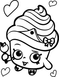Shopkins Coloring Pages Cupcake Queen (2) Shopkins Coloring 235x305 Shopkins Coloring Pages Cupcake Queen (2) Shopkins Coloring