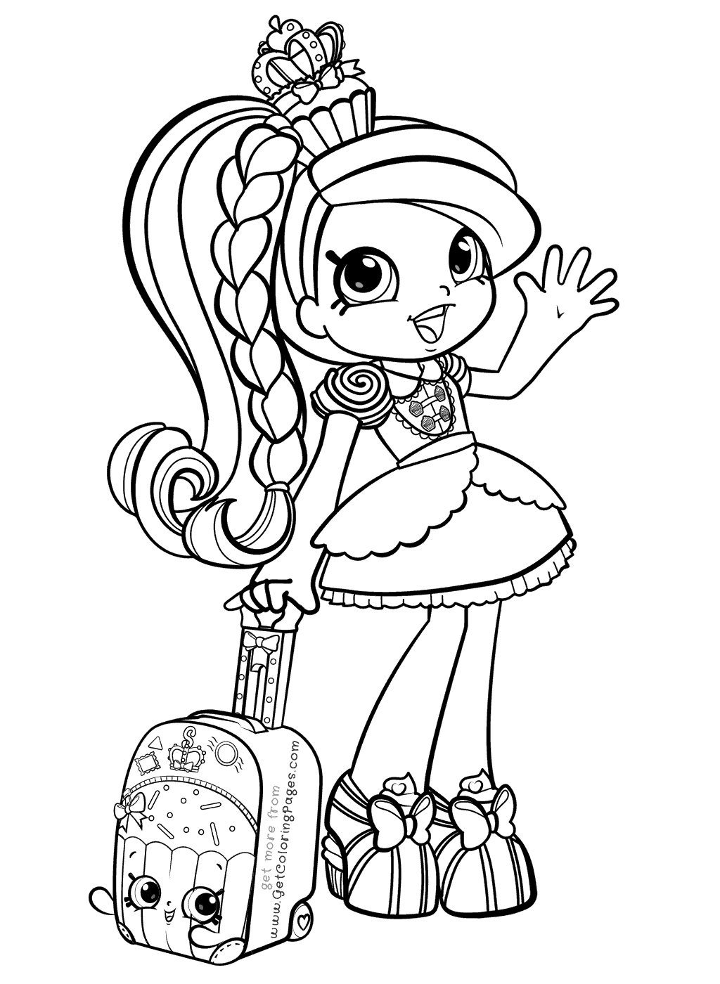39+ Coloring Pages For Girls Printable Free Gif - COLORIST