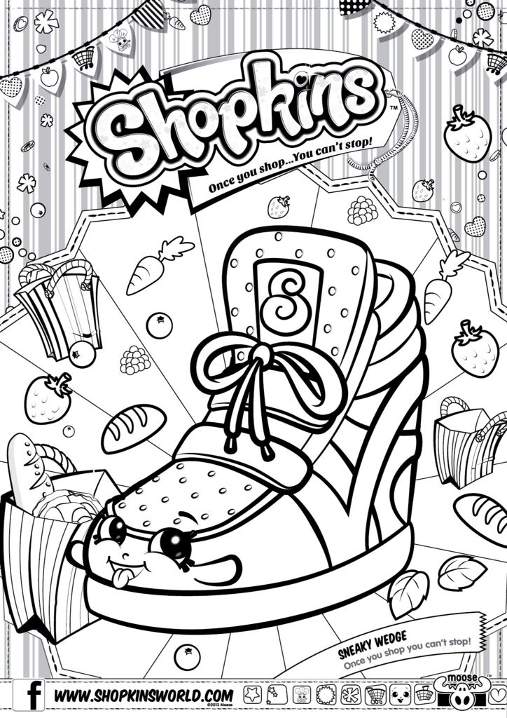 724x1024 Shopkins Coloring Pages