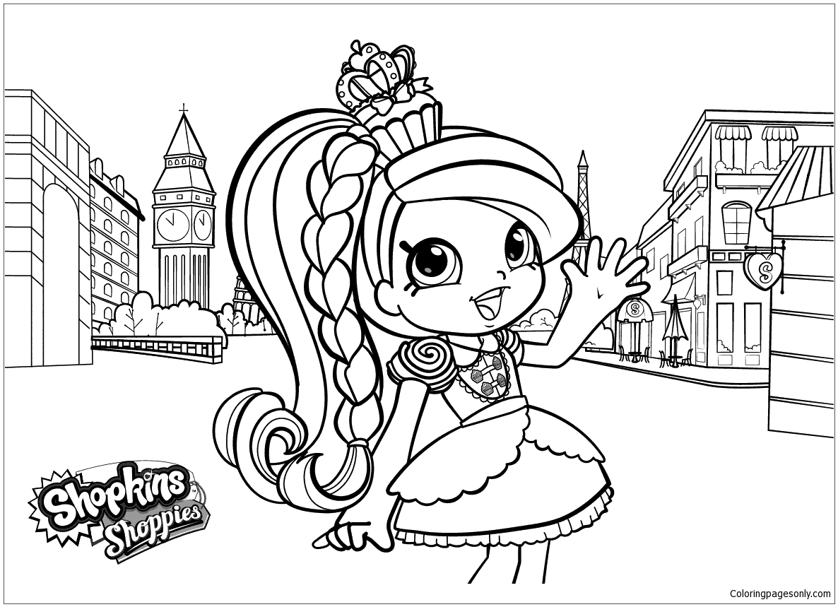 Shoppies Shopkins Coloring Page 1186x859 Shoppies Shopkins Coloring Page