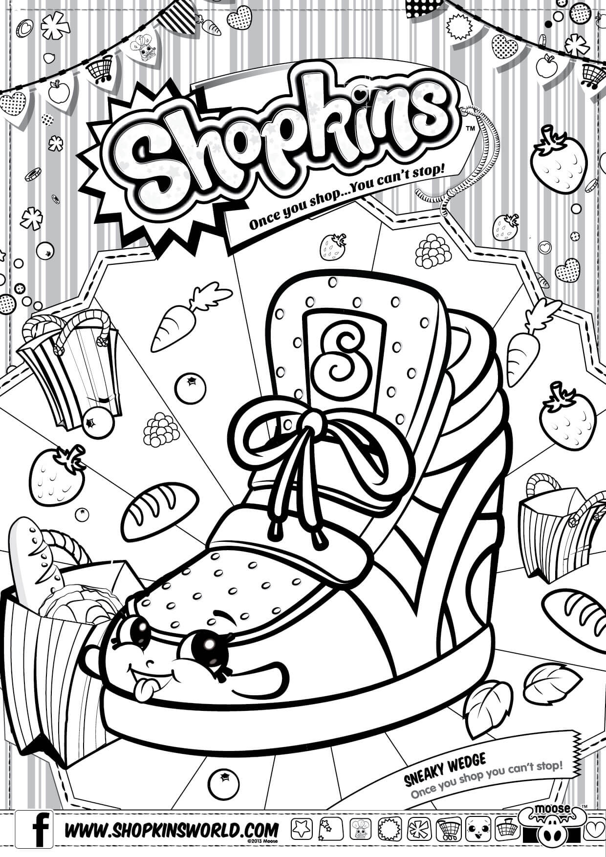 Shopkins Coloring Pages 1 1240x1754 Shopkins Coloring Pages 1