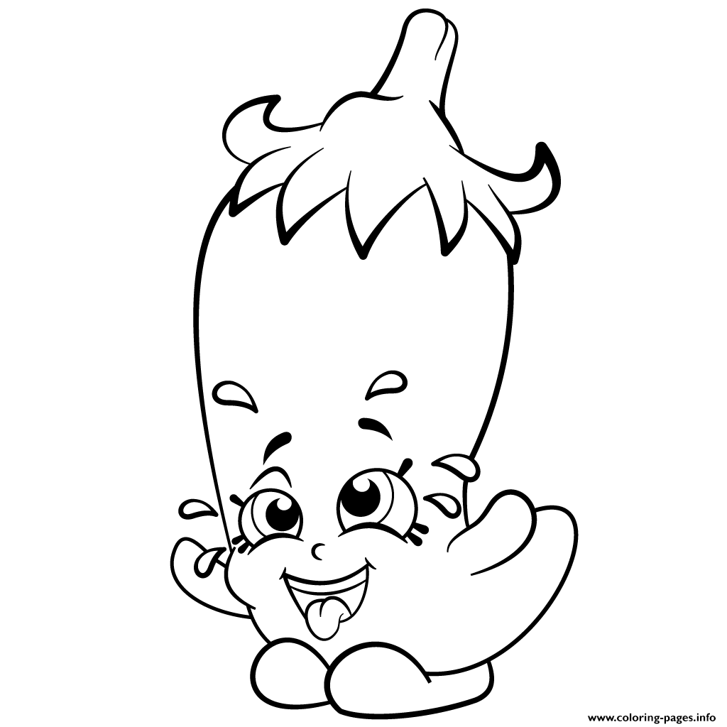 1024x1024 Print Cartoon Red Chili Shopkins Season 2 Coloring Pages Sew You