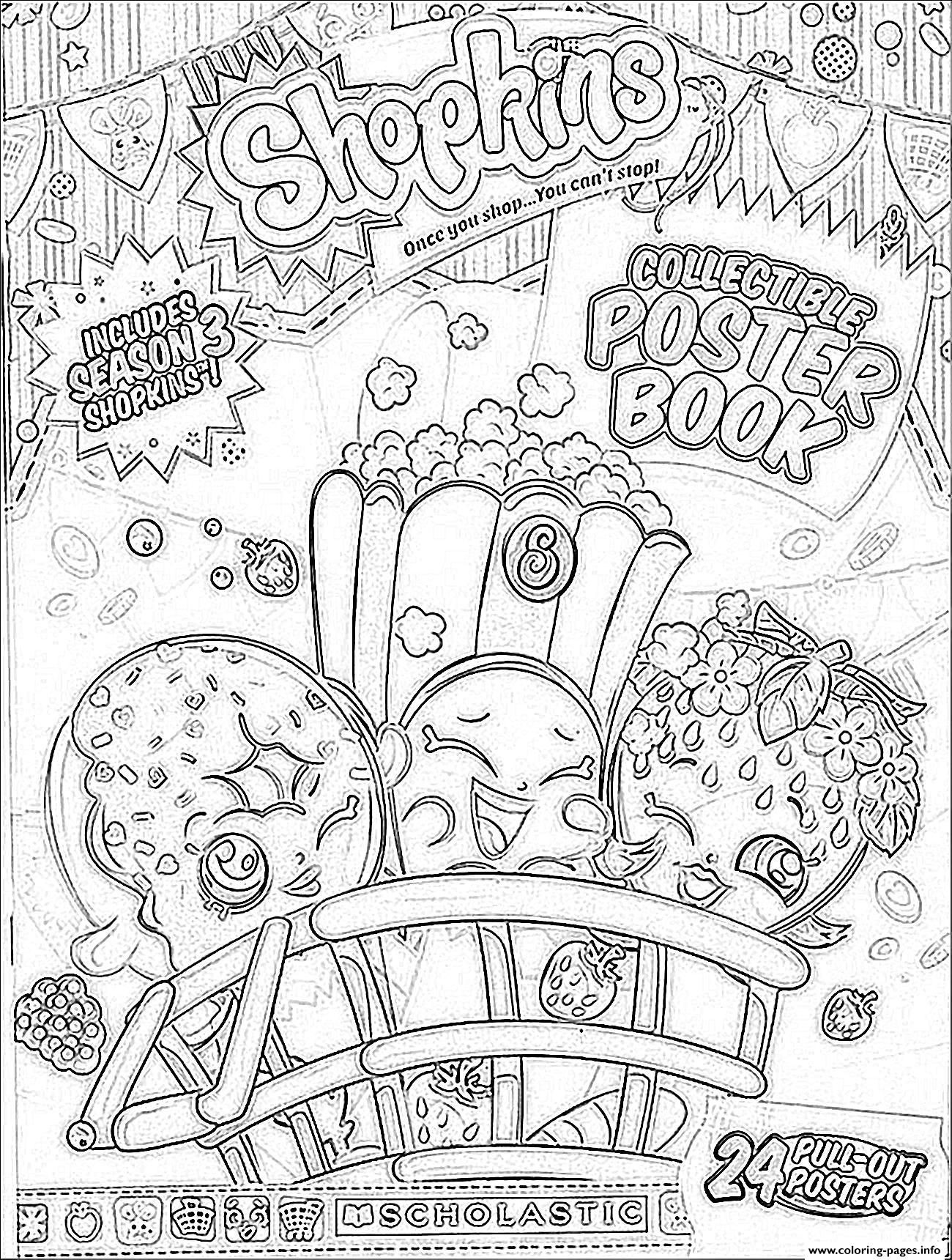 1300x1720 Printable Shopkins Coloring Pages Season 4 Copy Print Fruit Apple