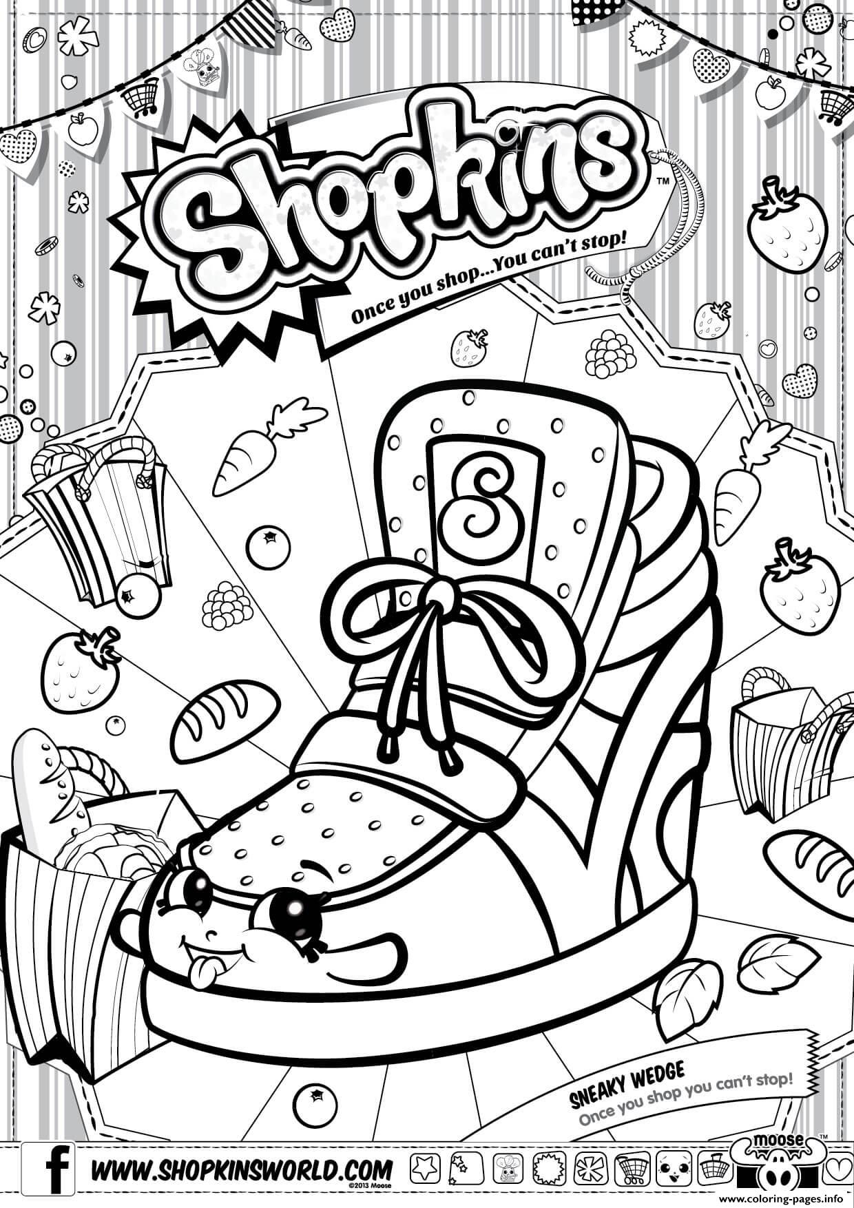 1240x1754 Shopkins Season 3 Coloring Pages Printable