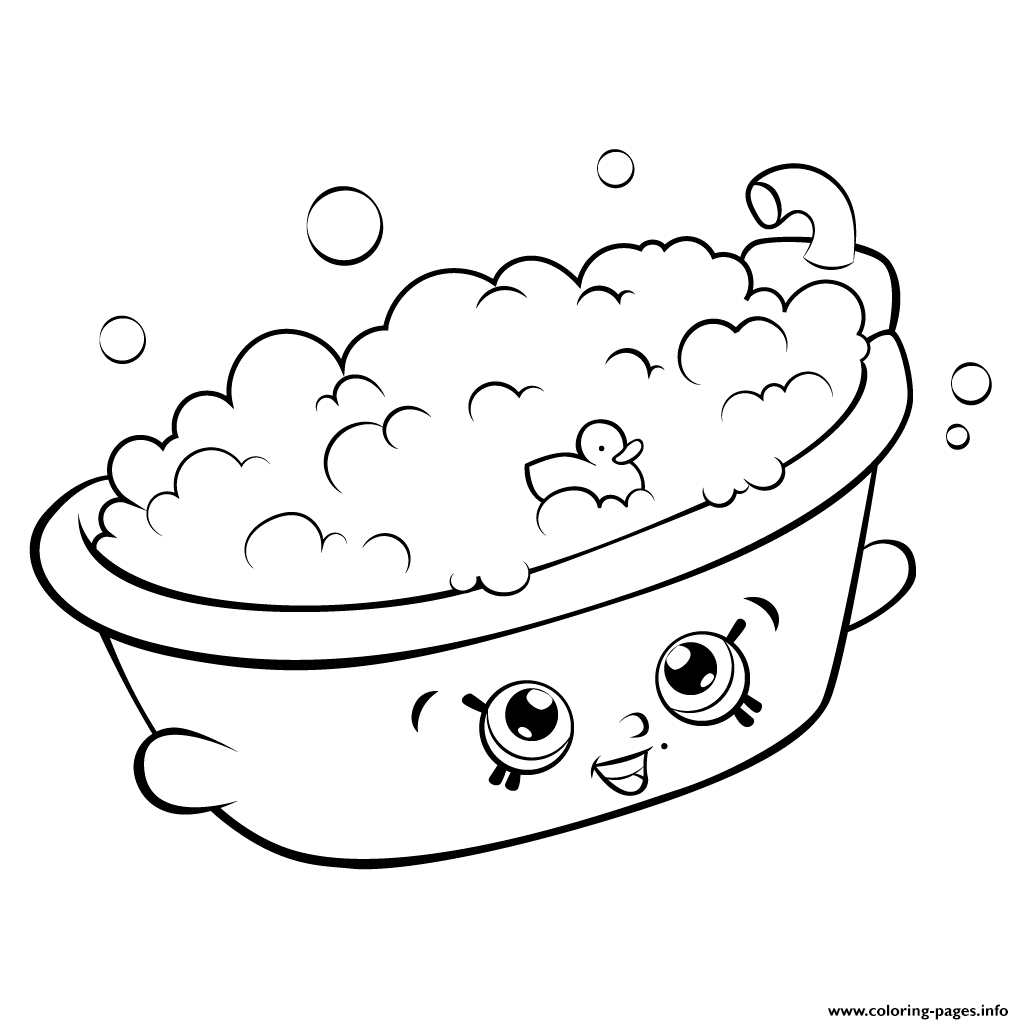 1024x1024 Print Bathtub Shopkins Season 5 Coloring Pages Kathy's Daycare
