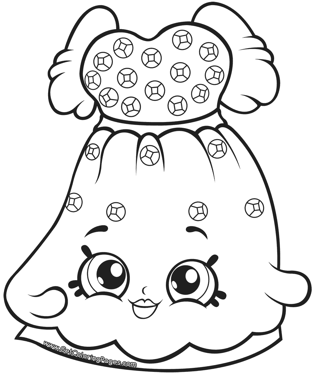 Shopkins Coloring Pages Season 7