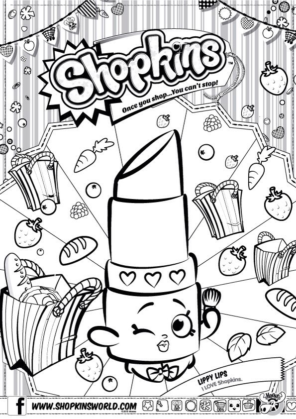 595x842 Shopkins Coloring Pages Snow Crush 9 Best Shopkin Images