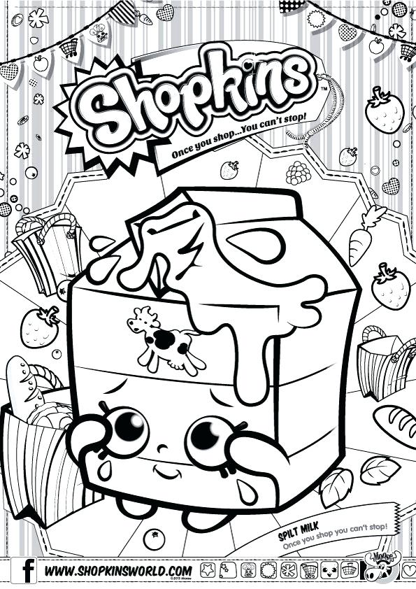 595x842 Shopkins Coloring Pages