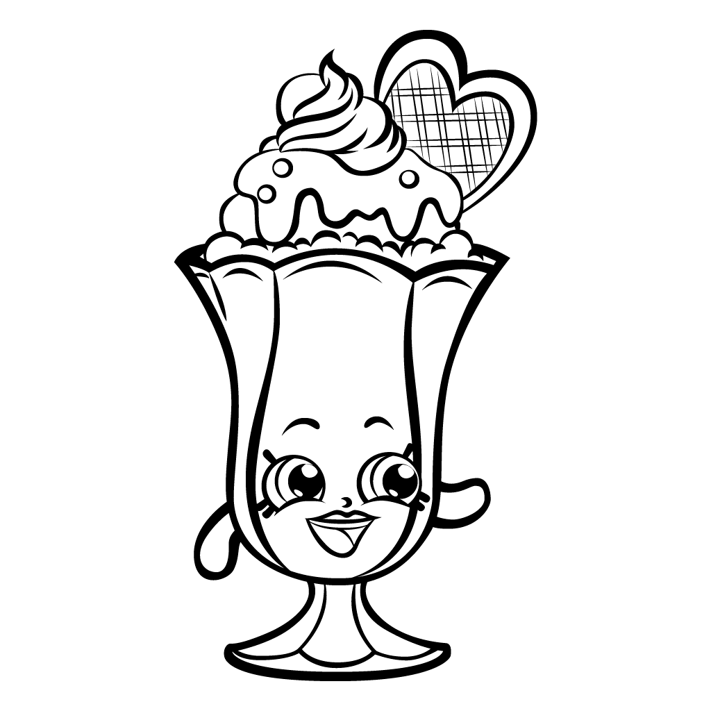 Shopkins Brenda Brooch Coloring Page 1024x1024 Shopkins Brenda Brooch Coloring Page