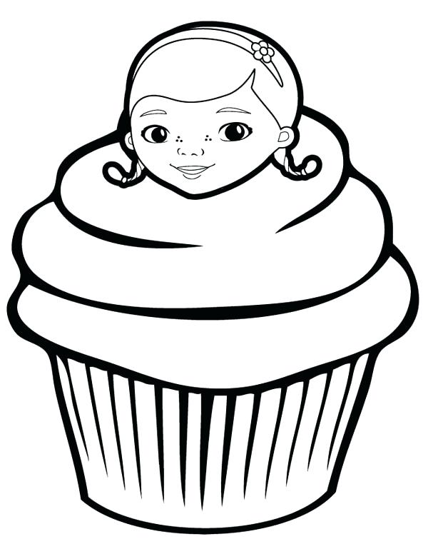 600x776 Cupcake Coloring Pages Cupcake House Coloring Page Cupcake Queen