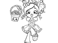 200x150 Shopkins Doll Coloring Pages Collections 9