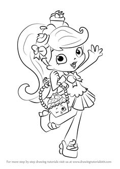 Print Shopkins Girl Shoppie Say Hi Coloring Pages Sew You Can 236x333 Print Shopkins Girl Shoppie Say Hi Coloring Pages Sew You Can