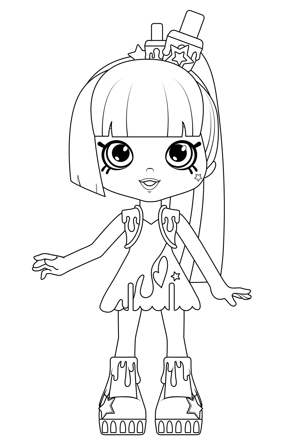 1024x1516 Polli Polish Coloring Page From Season Happy Places