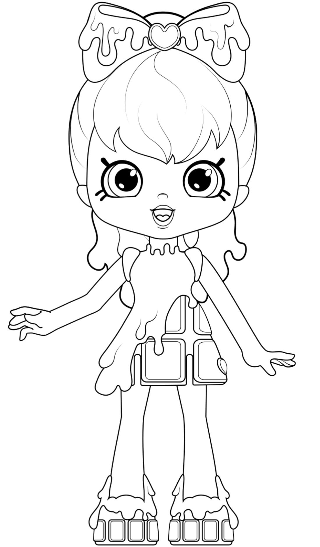 1099x1878 Shopkins Shoppie Coloring Cocolette Happy Places Coloring Pages