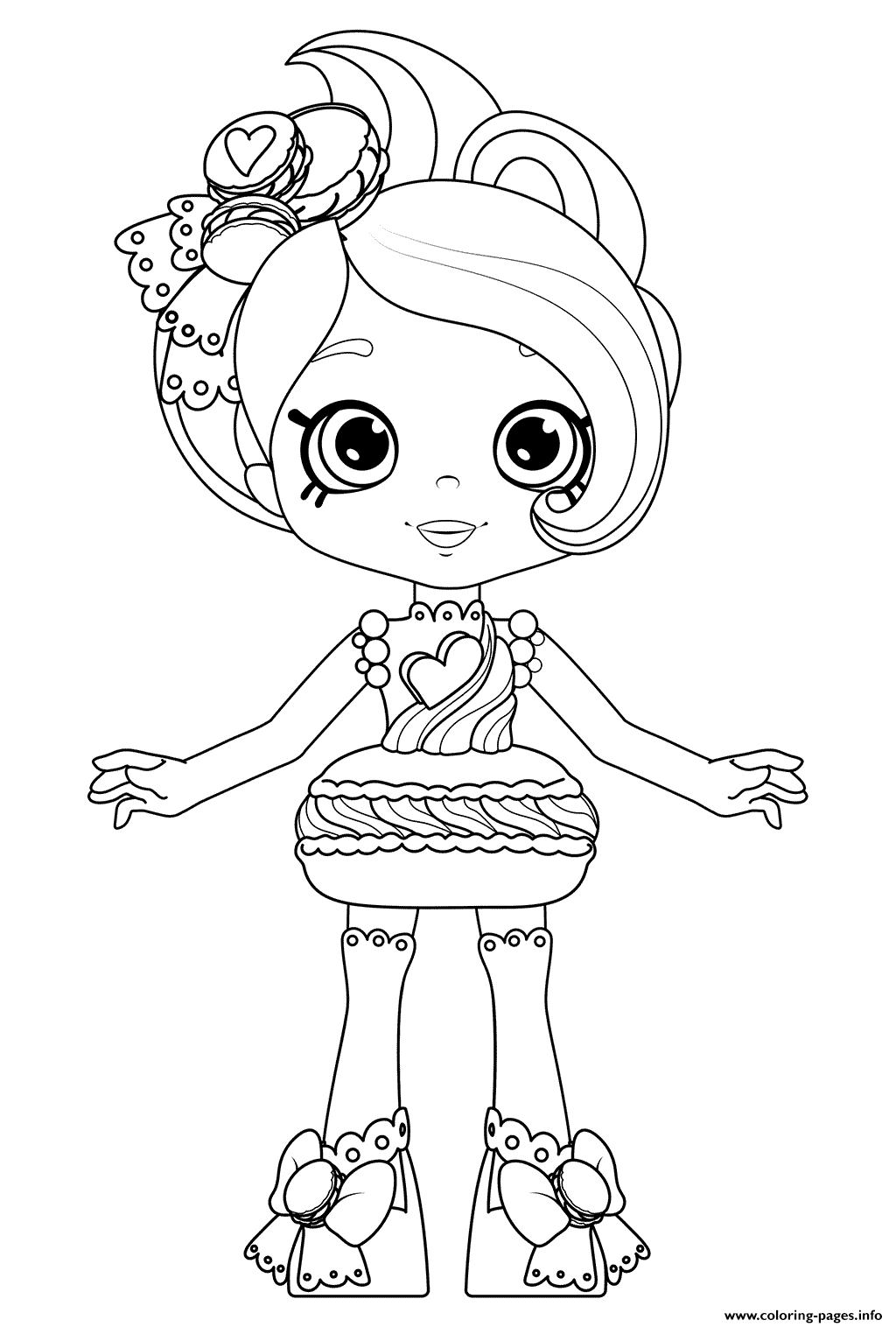 1024x1516 Colorful Shopkins Happy Places Coloring Pages Macy Macaron