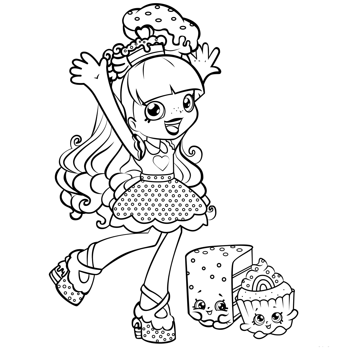 1200x1200 Shopkins Coloring Pages Coloring Pages For Kids
