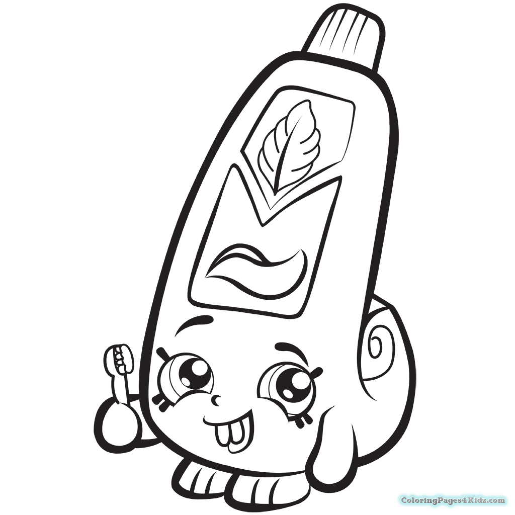 1024x1024 Shopkins Coloring Pages Season 1 Bubbles Coloring Pages For Kids