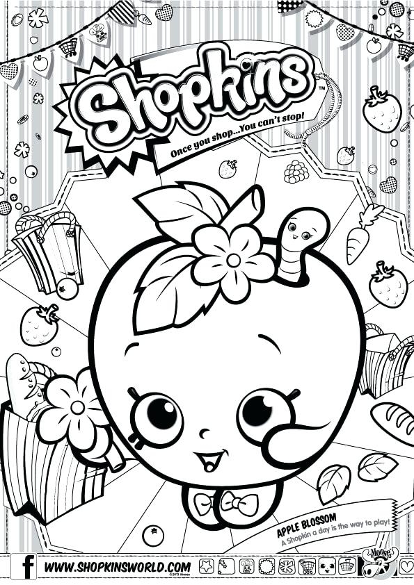 595x842 Coloring Pages Of Shopkins Season 3 Shopkins Coloring Pages