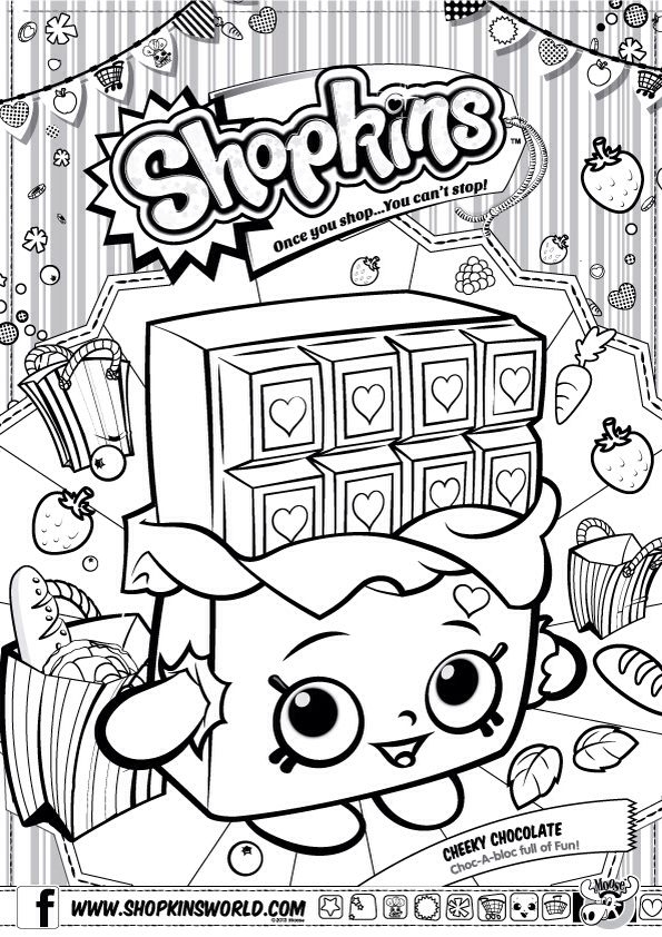 595x842 Coloring Pages Shopkins Season 3 Shopkins Are Collectable Toys