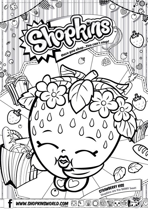 Shopkins Season 4 Coloring Pages