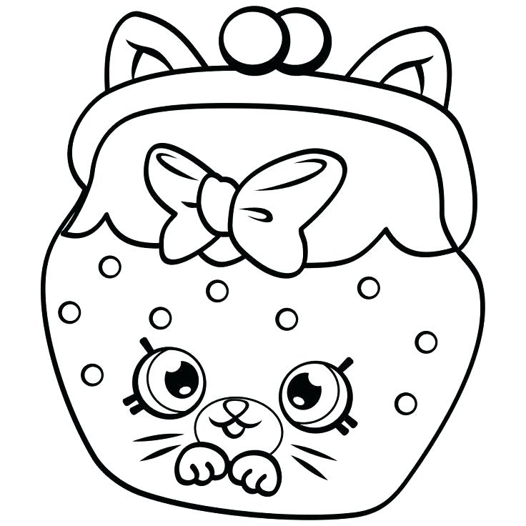 736x736 Printable Shopkins Coloring Pages Season 4 Free Colouring Of Book