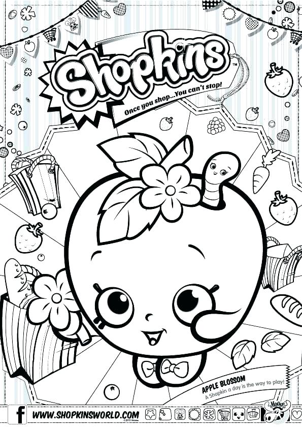 595x842 Shopkins Season 4 Coloring Book