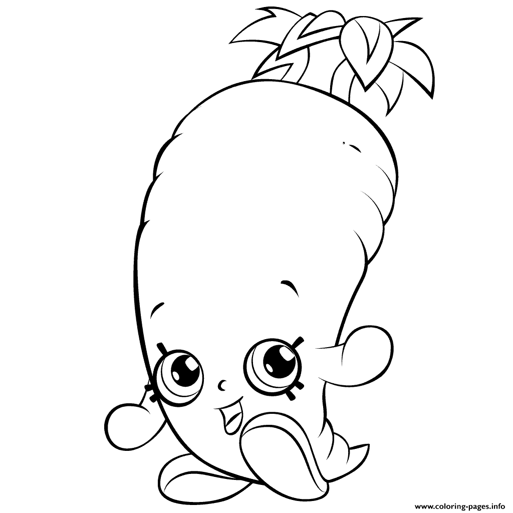 Print Cartoon Carrot Shopkins Season 6 Coloring Pages Coloring 3 1024x1024 Print Cartoon Carrot Shopkins Season 6 Coloring Pages Coloring 3