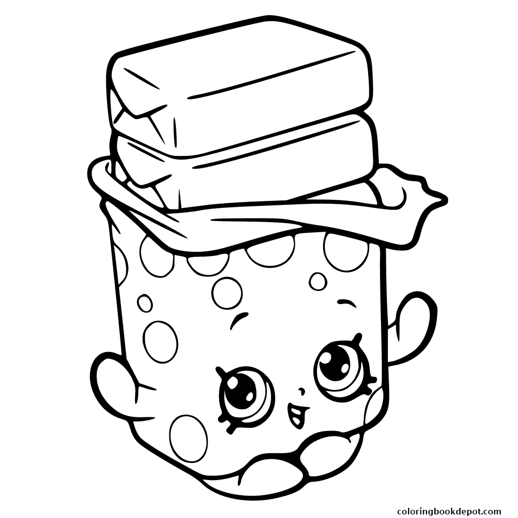Bobby Bubble Gum Shopkins Season 6 Coloring Pages 1024x1024 Bobby Bubble Gum Shopkins Season 6 Coloring Pages