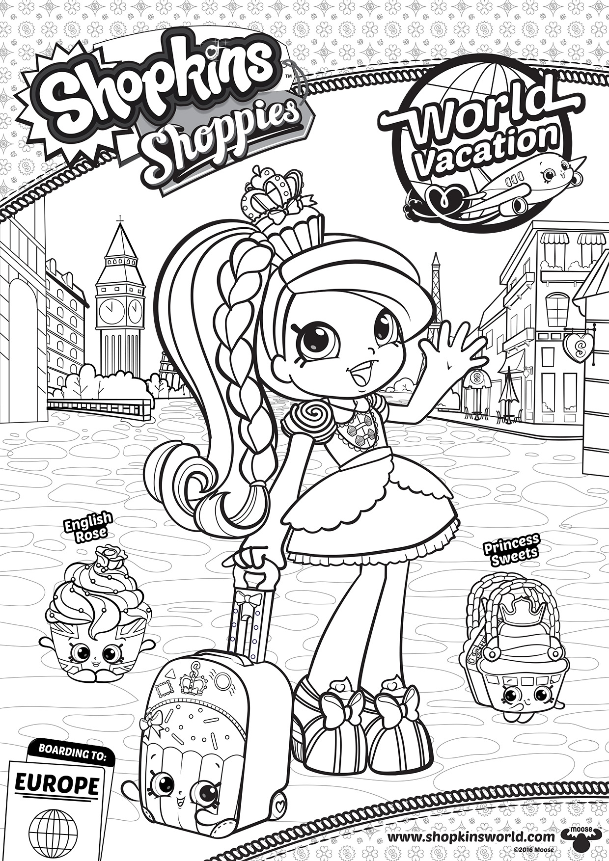 1240x1754 Shopkins Season 8 Coloring Pages World Vacation Jessicake Get