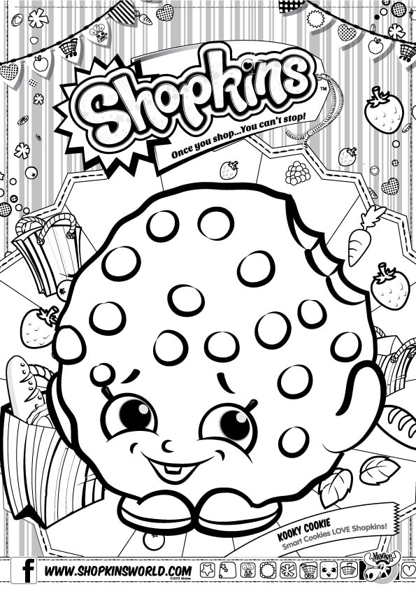 Shopkins World Coloring Pages Official Shopkins Cookie Shopkins 595x842 Shopkins World Coloring Pages Official Shopkins Cookie Shopkins