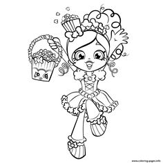236x236 Print Shopkins Girl Shoppie Say Hi Coloring Pages Sew You Can