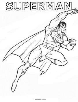 Superman Fly Away, Superman, Coloring Pages 270x350 Superman Fly Away, Superman, Coloring Pages
