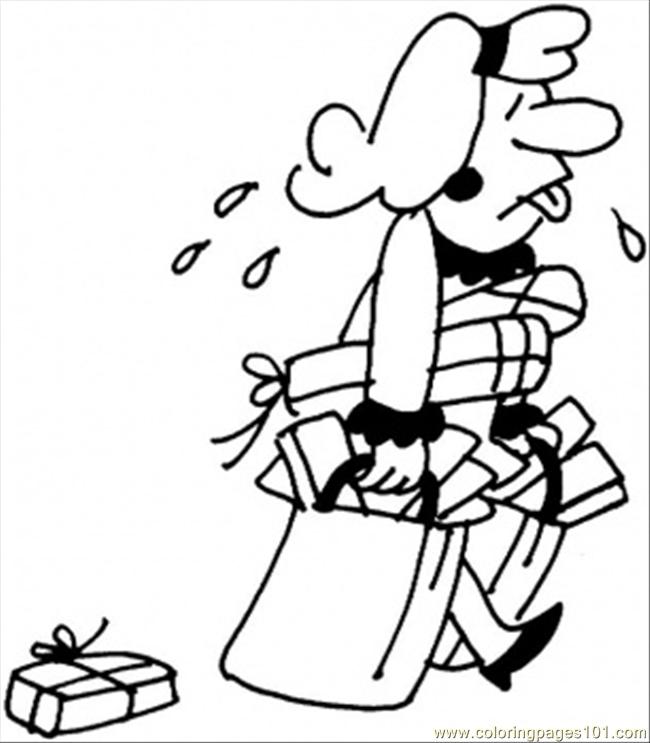 So Tired After Shopping Coloring Page 650x743 So Tired After Shopping Coloring Page
