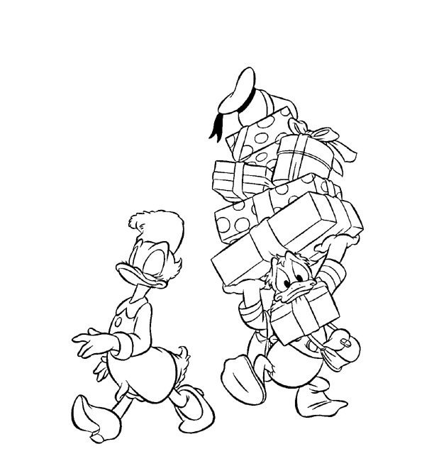 Donald Taking Daisy Shopping Coloring Page Boys Pages 612x650 Donald Taking Daisy Shopping Coloring Page Boys Pages