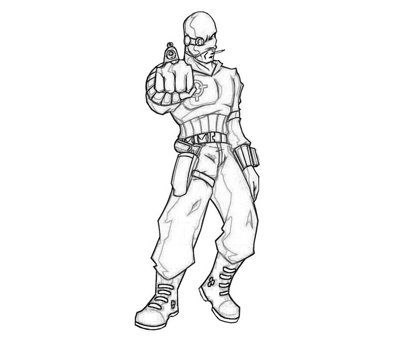 800x667 Batman Arkham City Deadshot Character How Coloring