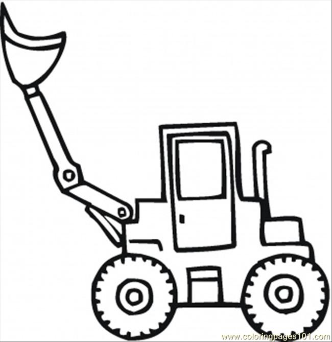 650x669 Scoop Shovel For The Snow Coloring Page