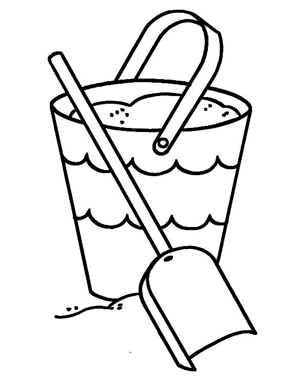 Shovel Coloring Page at GetColorings.com | Free printable colorings ...