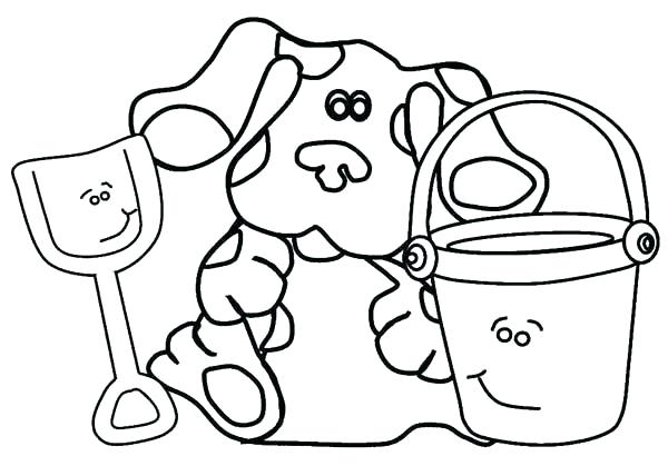 600x428 Blues Clues Coloring Book Together With Blues Clues How To Draw