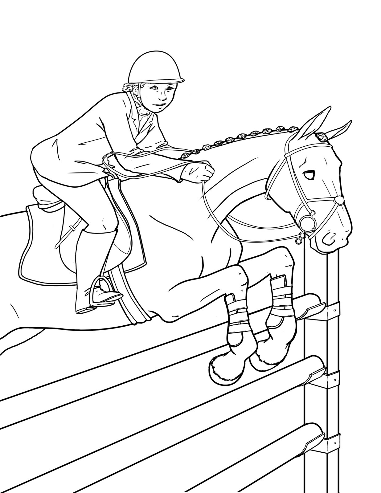1236x1600 Horse Show Coloring Pages Animals Coloring Pages Horse Coloring