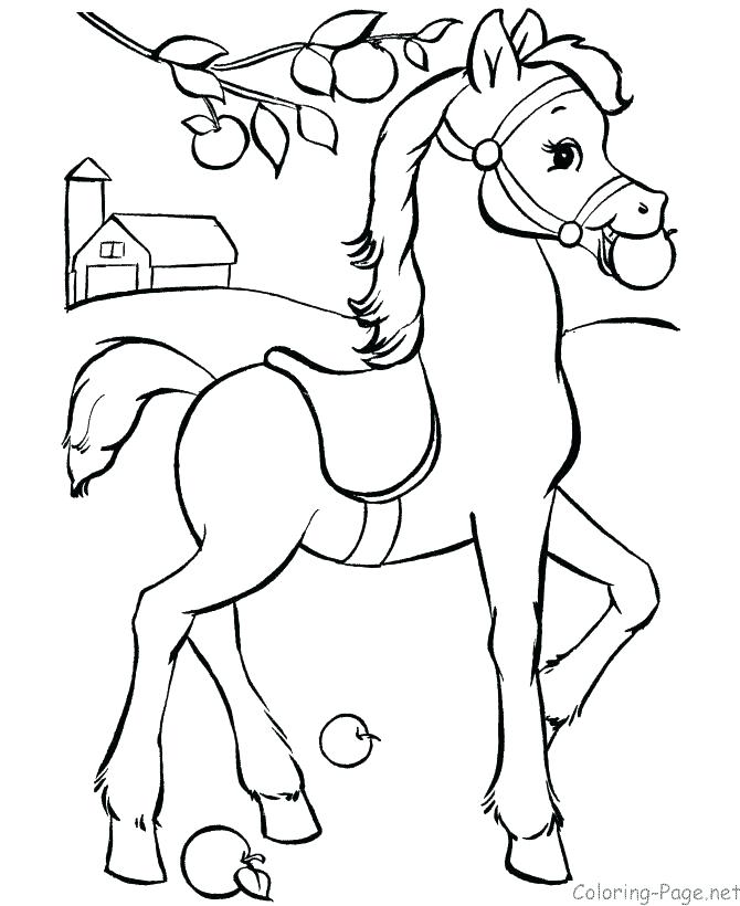 670x820 Horse Coloring Pages Horse Coloring Sheets As Well As Innovative