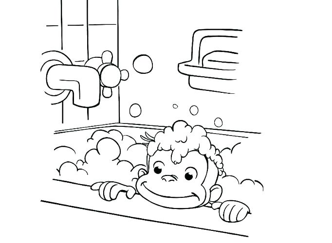 Curious George Color Pages Free Curious Coloring Pages The Monkey 682x500 Curious George Color Pages Free Curious Coloring Pages The Monkey